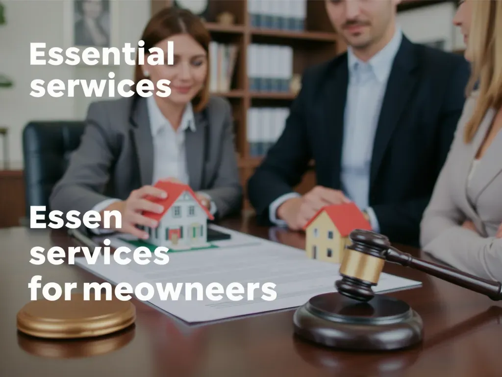 Essential Legal Services for Homeowners: Protect Your Property and Investments