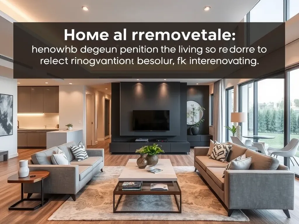 Home Renovation and Design: Transform Your Space with These Innovative Ideas